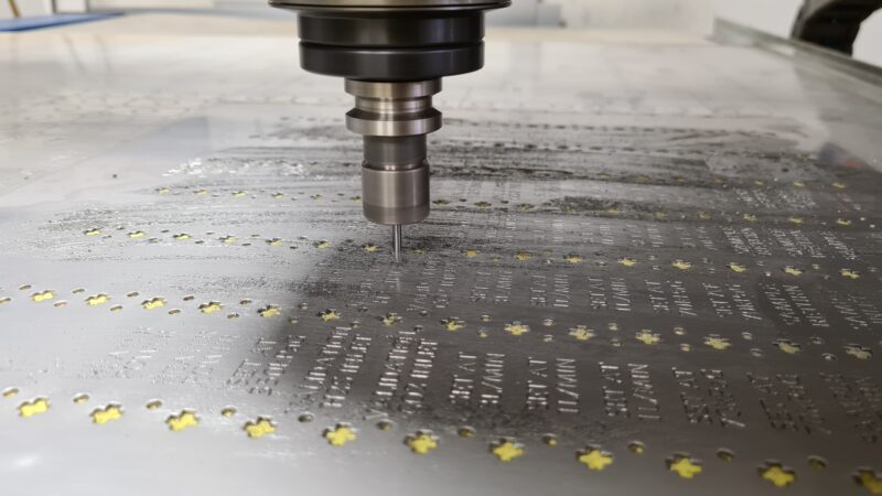 Machine - CNC Gravure matière mettalique